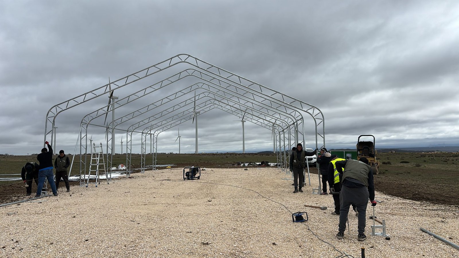 Carpa Almacén en Burgos