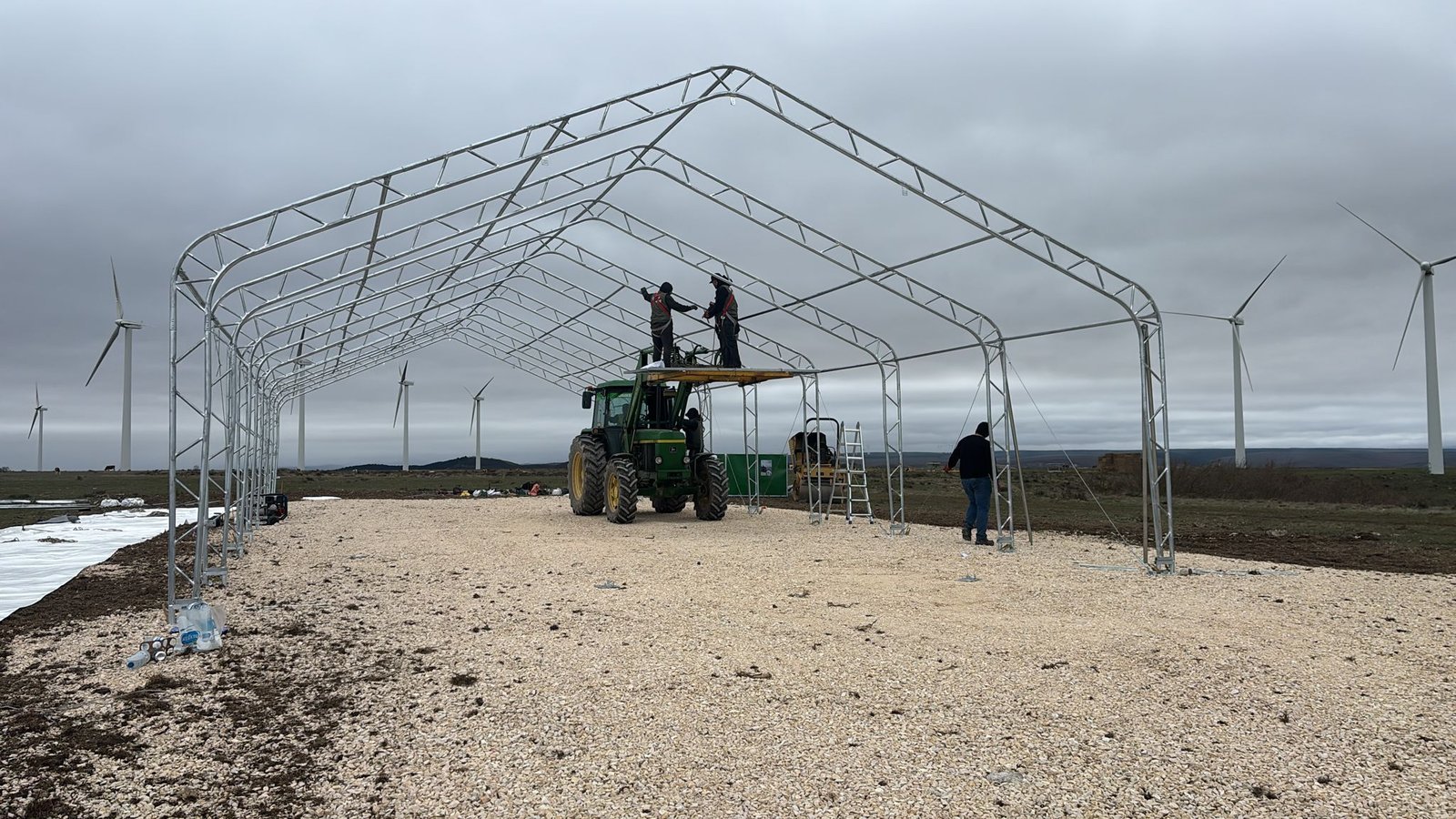 Carpa Almacén en Burgos