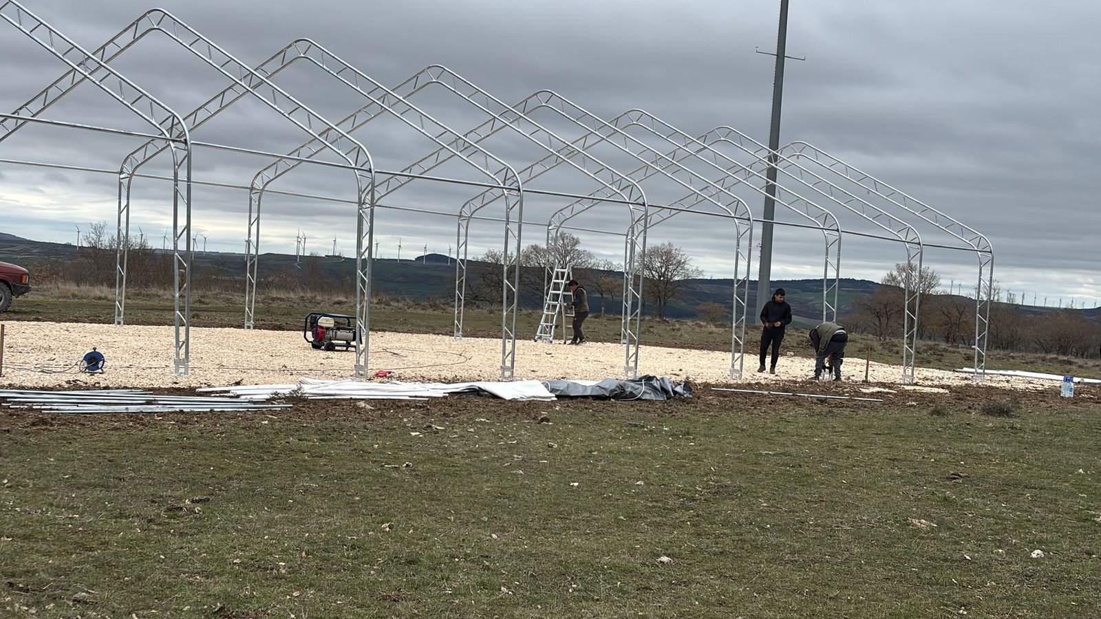 Carpa Almacén en Burgos