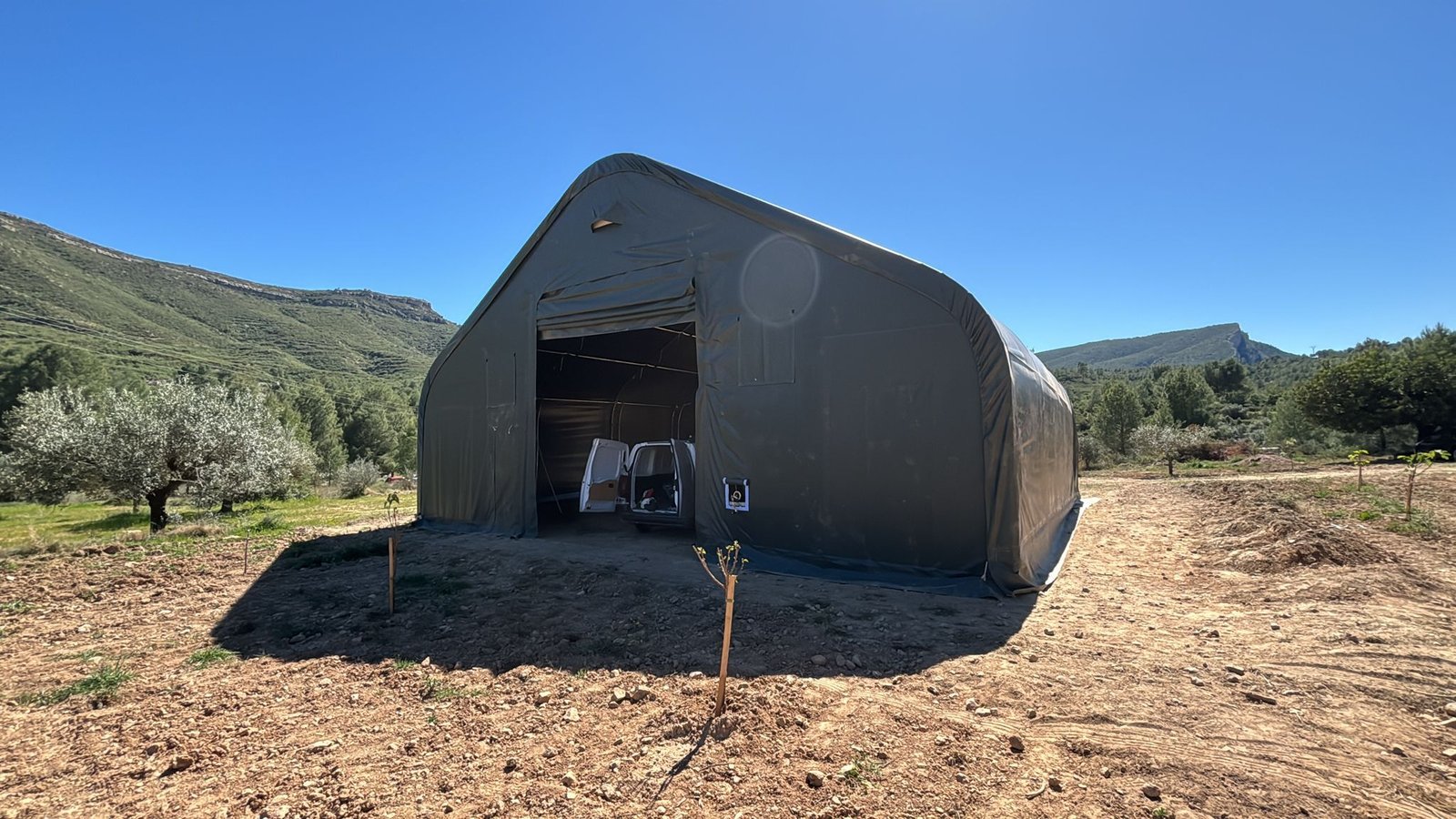 Carpa Almacén en Chulilla