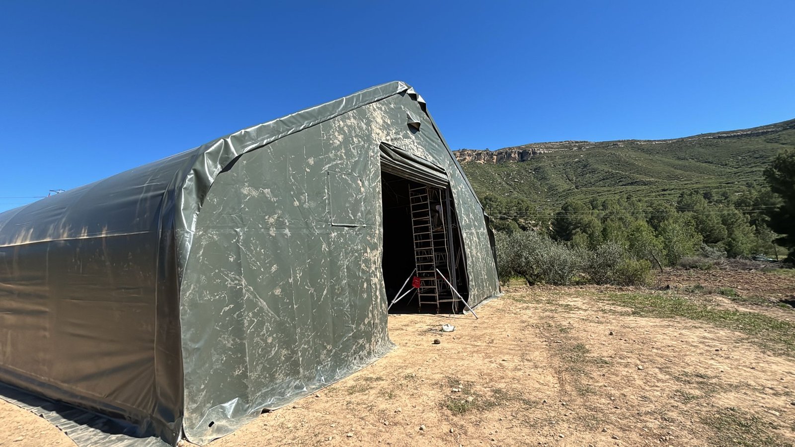 Carpa Almacén en Chulilla