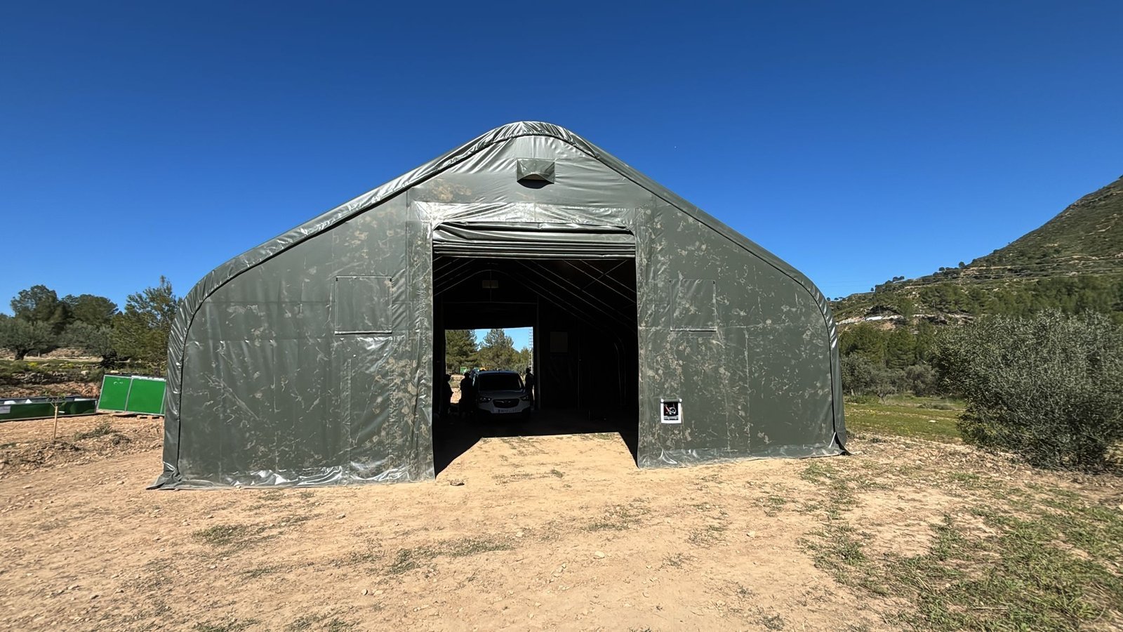 Carpa Almacén en Chulilla
