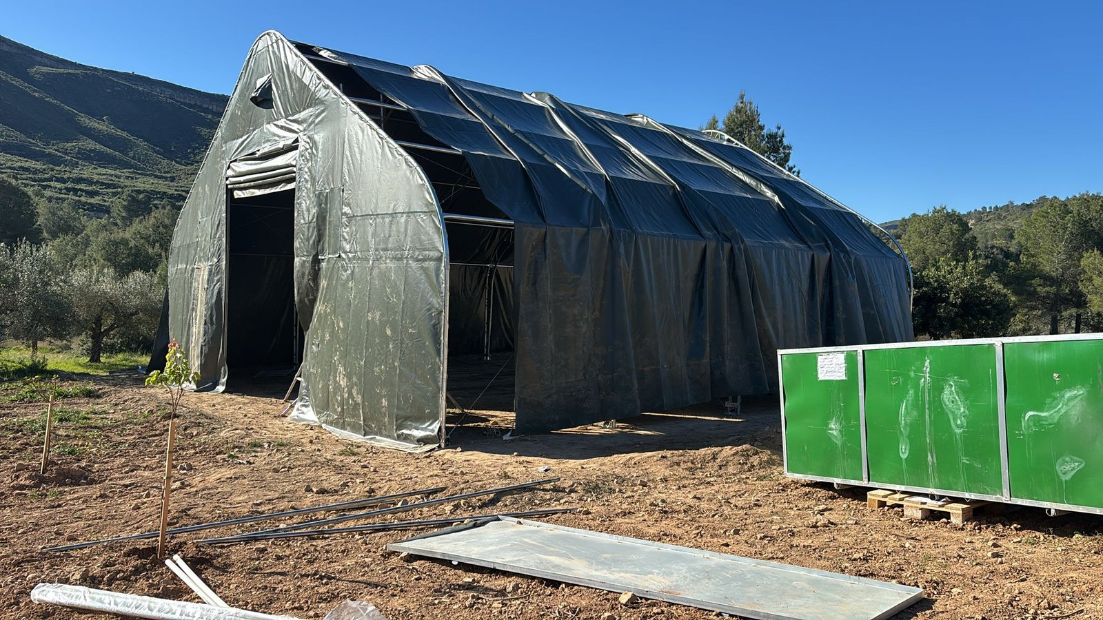 Carpa Almacén en Chulilla