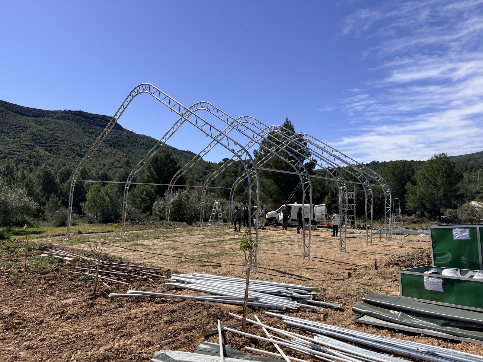Carpa Almacén en Chulilla