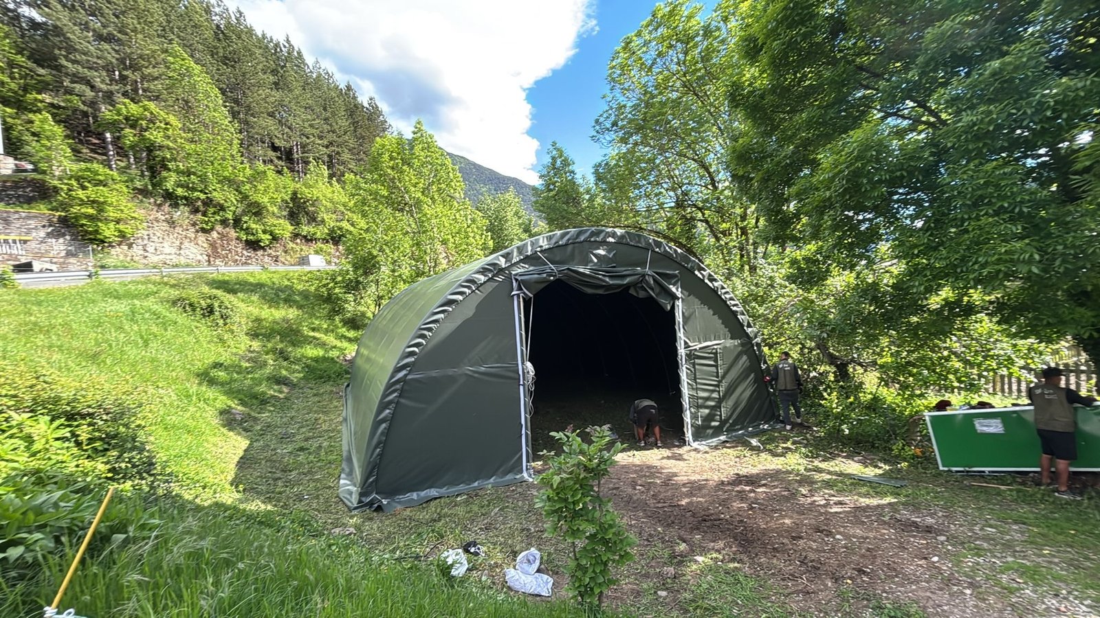 Carpa Agrícola en Huesca