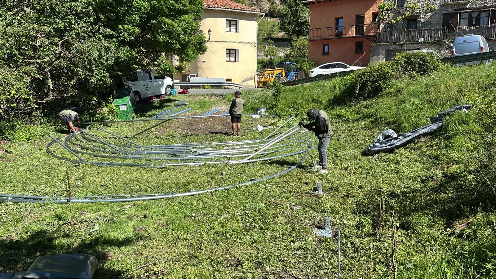 Carpa Agrícola en Huesca