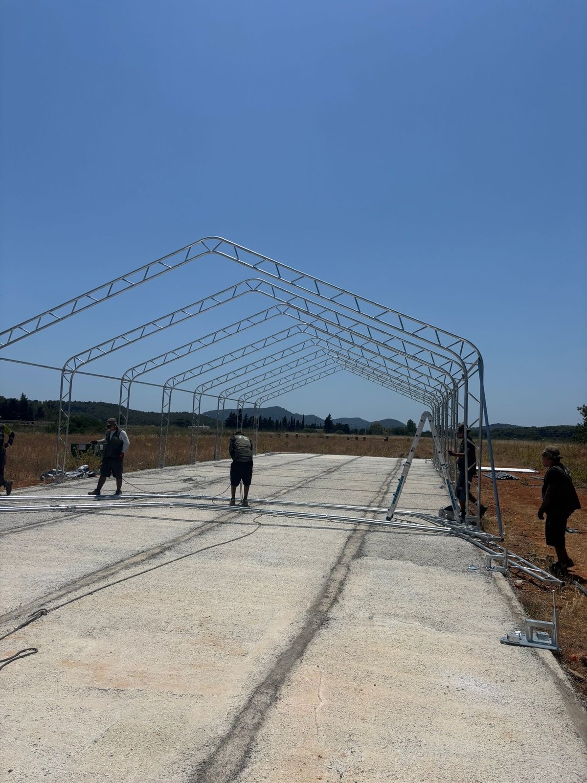 Carpa Almacén en Ibiza