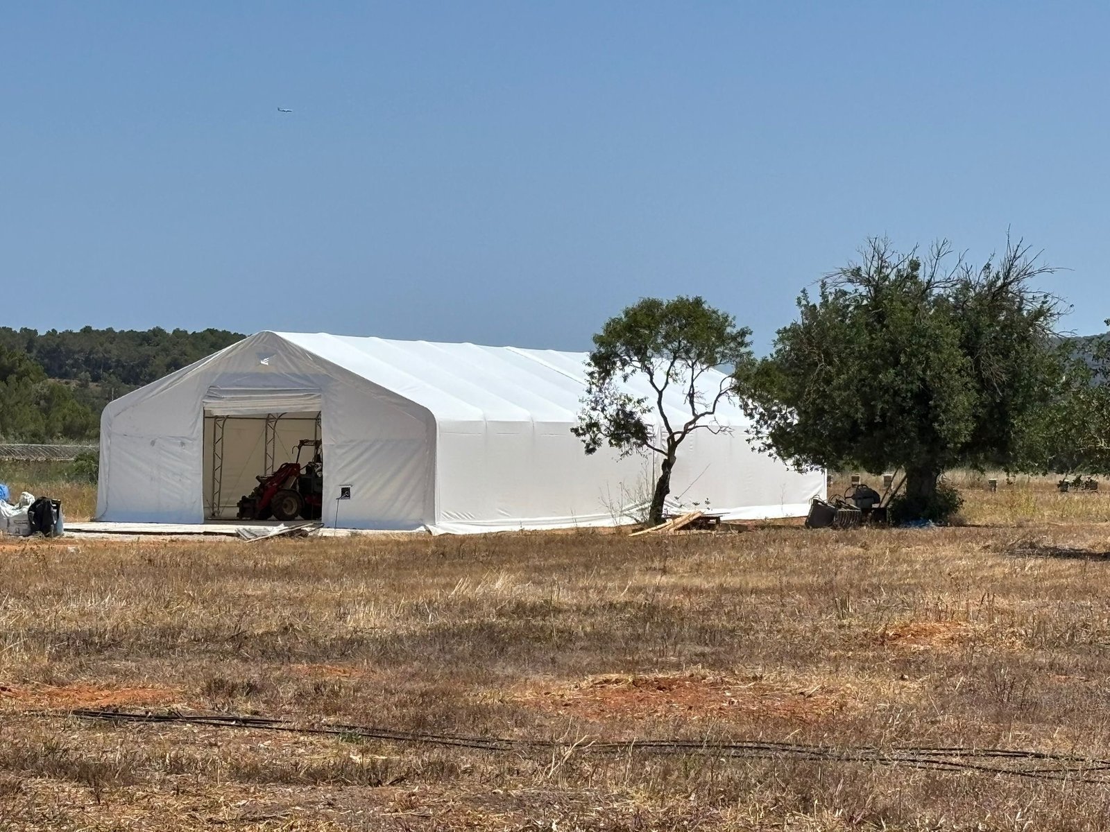 Carpa Almacén en Ibiza