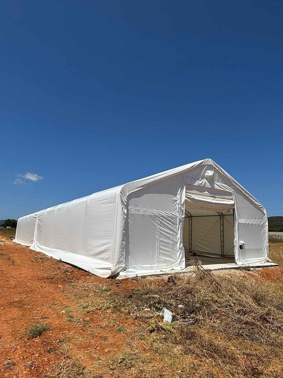 Carpa Almacén en Ibiza