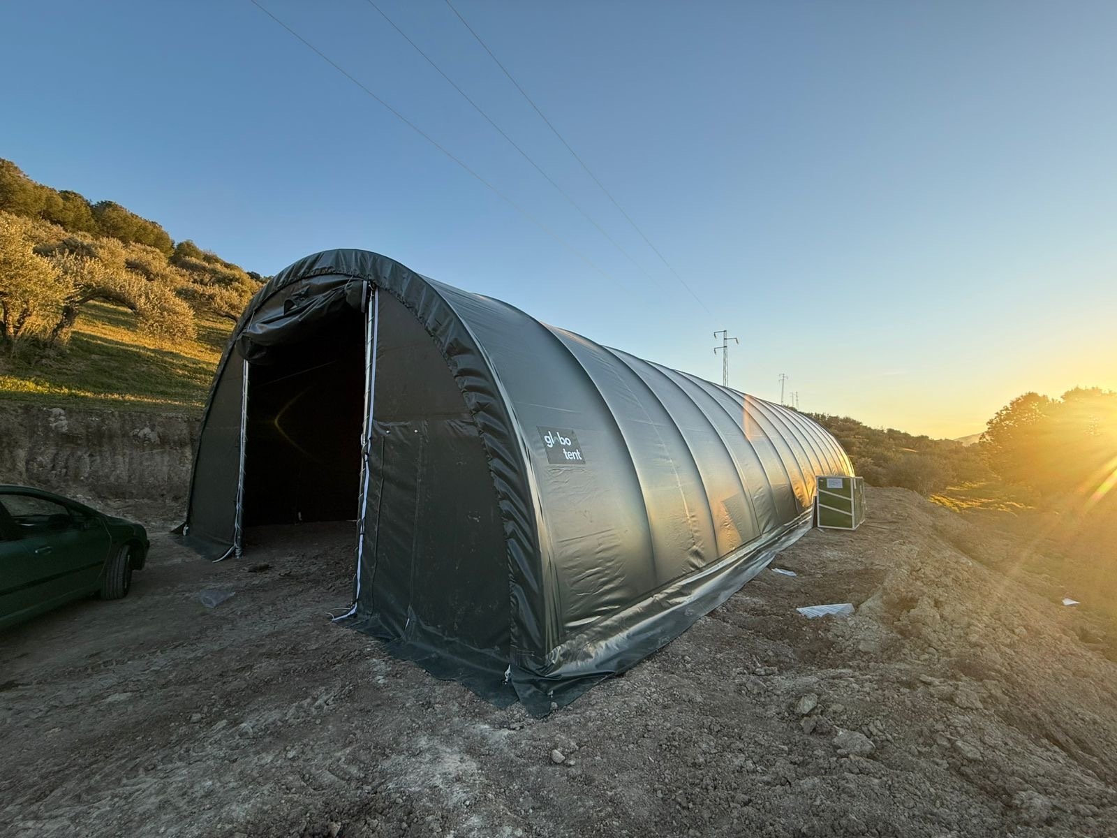Carpa Agrícola en Los Corrales