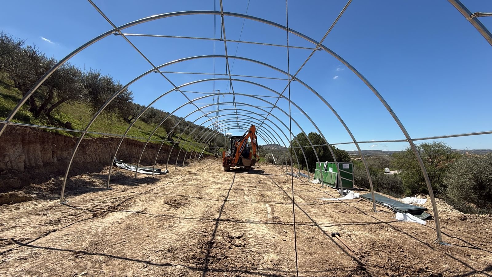 Carpa Agrícola en Los Corrales