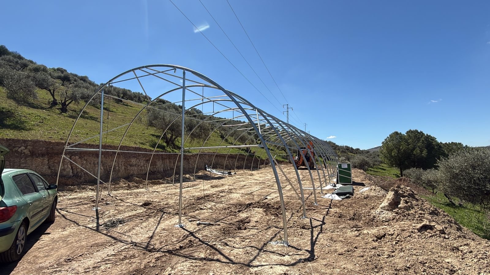 Carpa Agrícola en Los Corrales