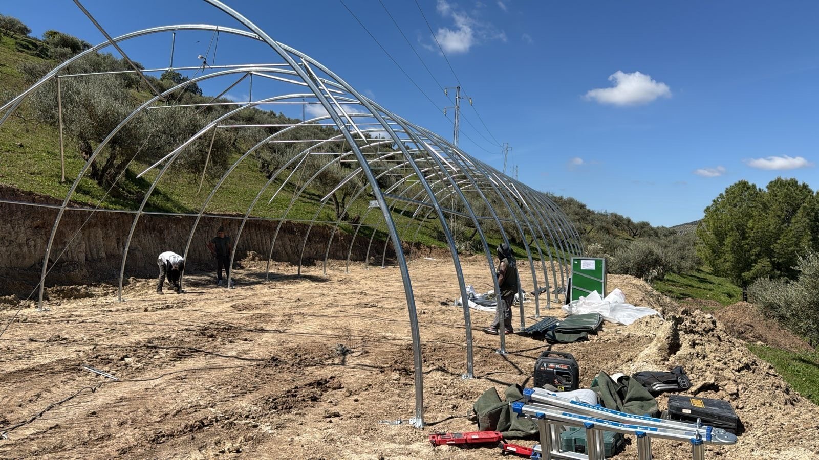Carpa Agrícola en Los Corrales
