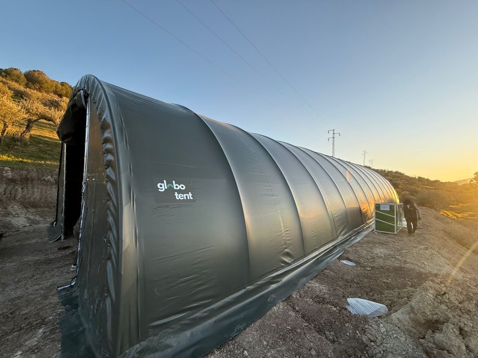 Carpa Agrícola en Los Corrales