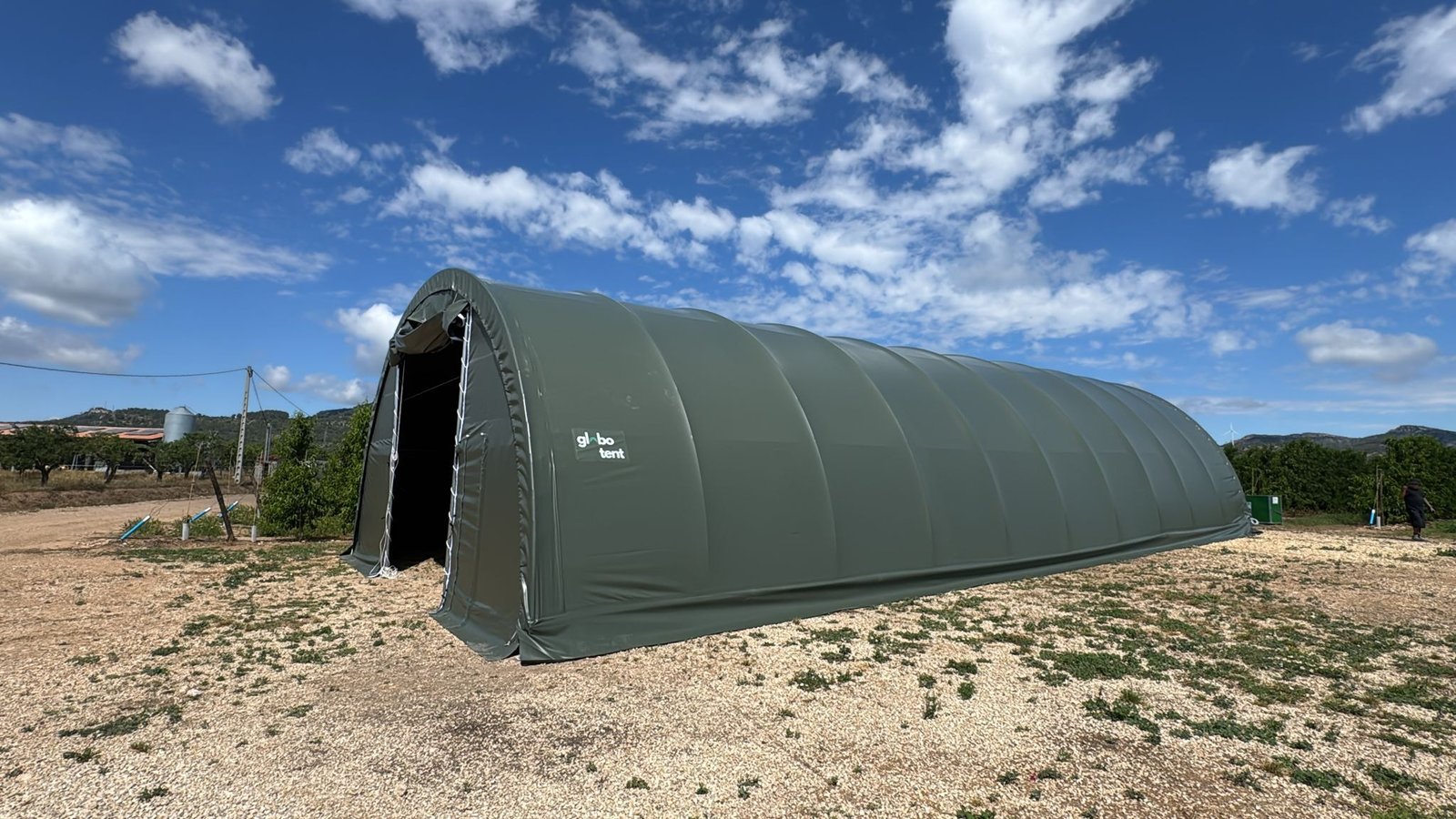 Carpa Agrícola en Mora d'Ebre
