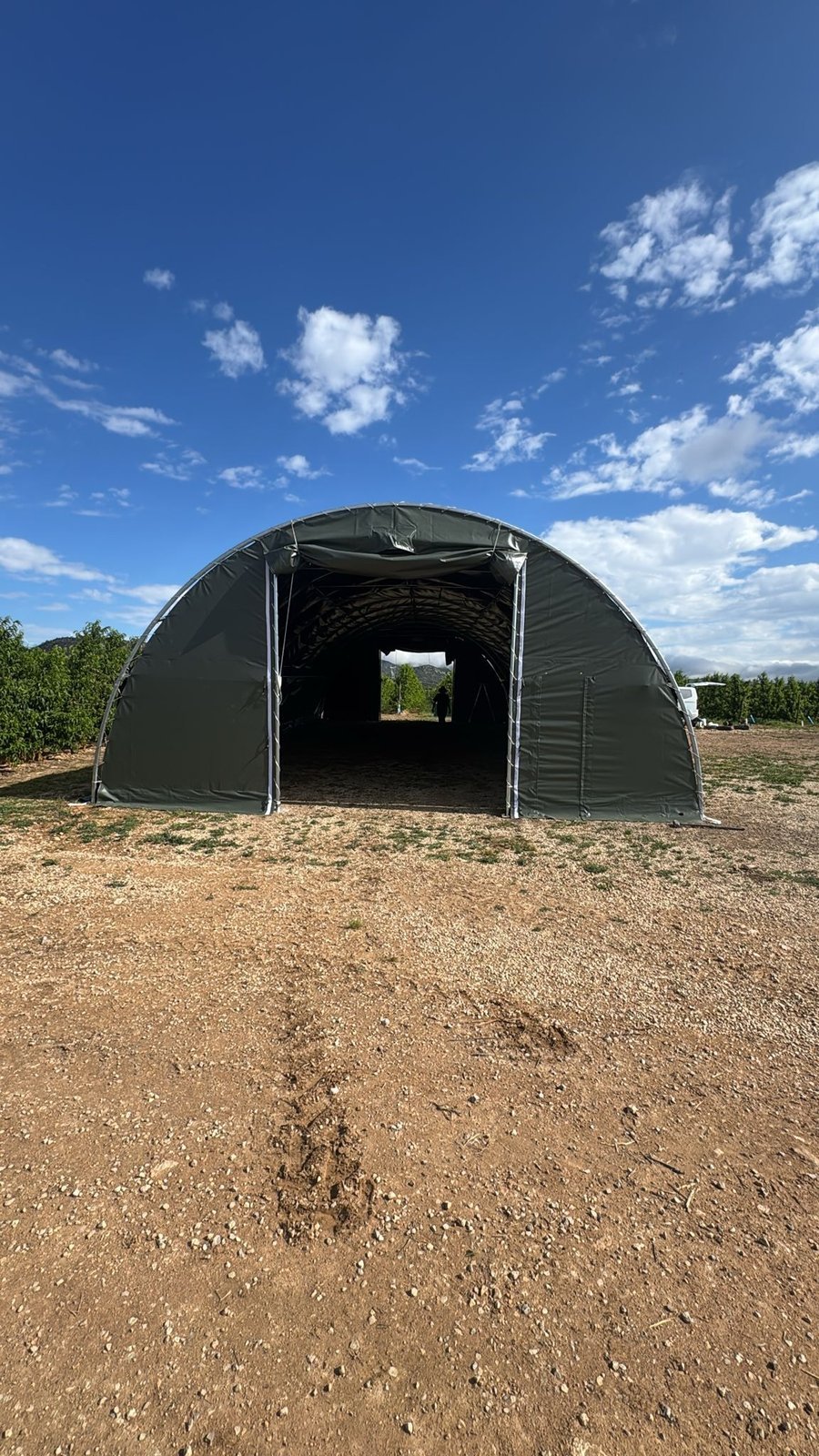 Carpa Agrícola en Mora d'Ebre