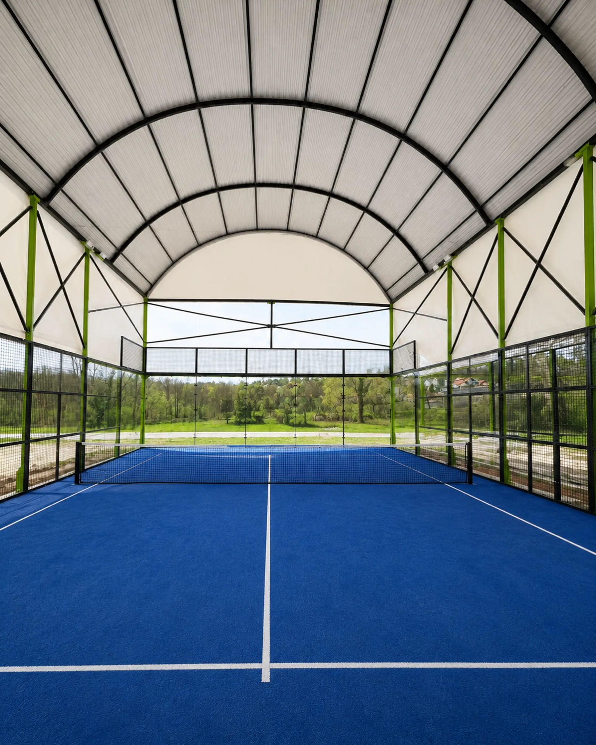 Cubierta de Pickleball 20 × 10 × 6 m