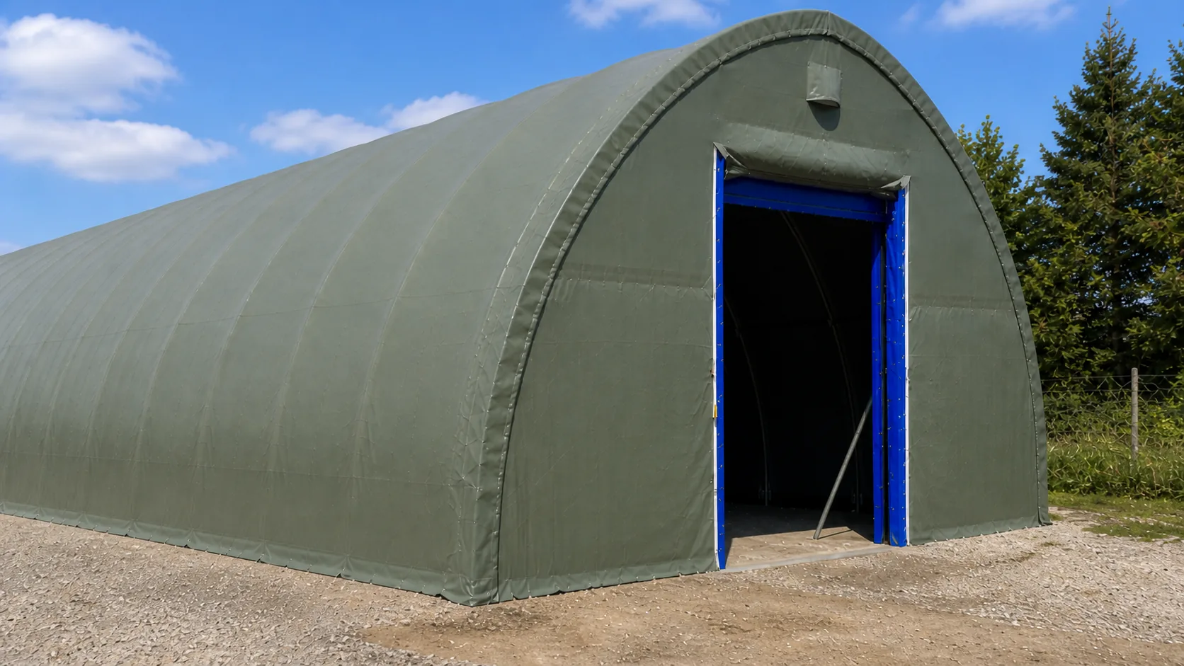 Carpa de Arco 12,20 × 30 × 6,10 m
