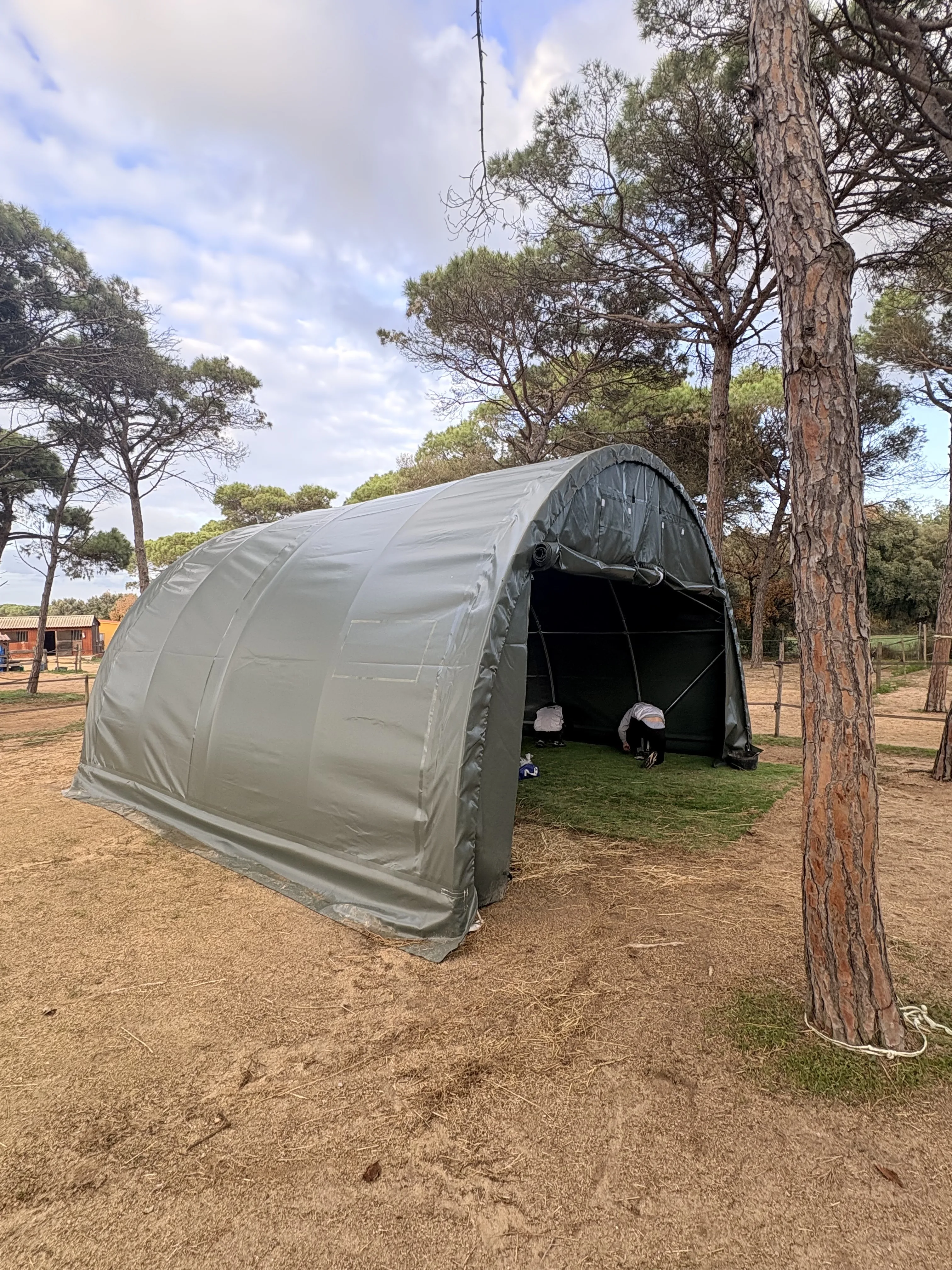 Carpa de Arco 6,10 × 6,10 × 3,66 m