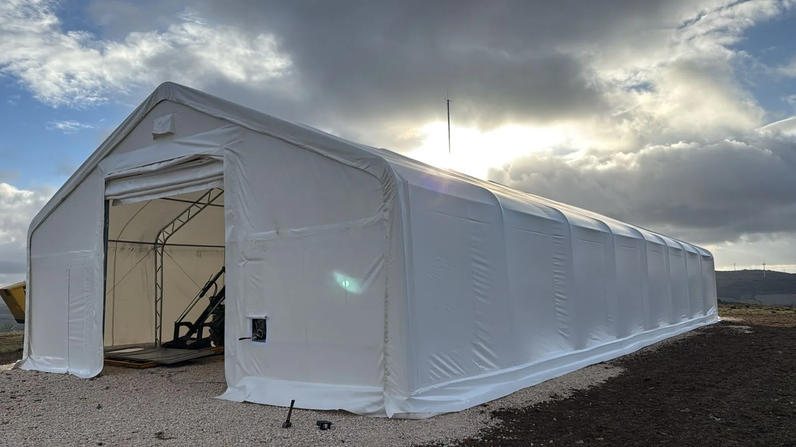 Carpa Almacén 10 × 24 × 5,20 m