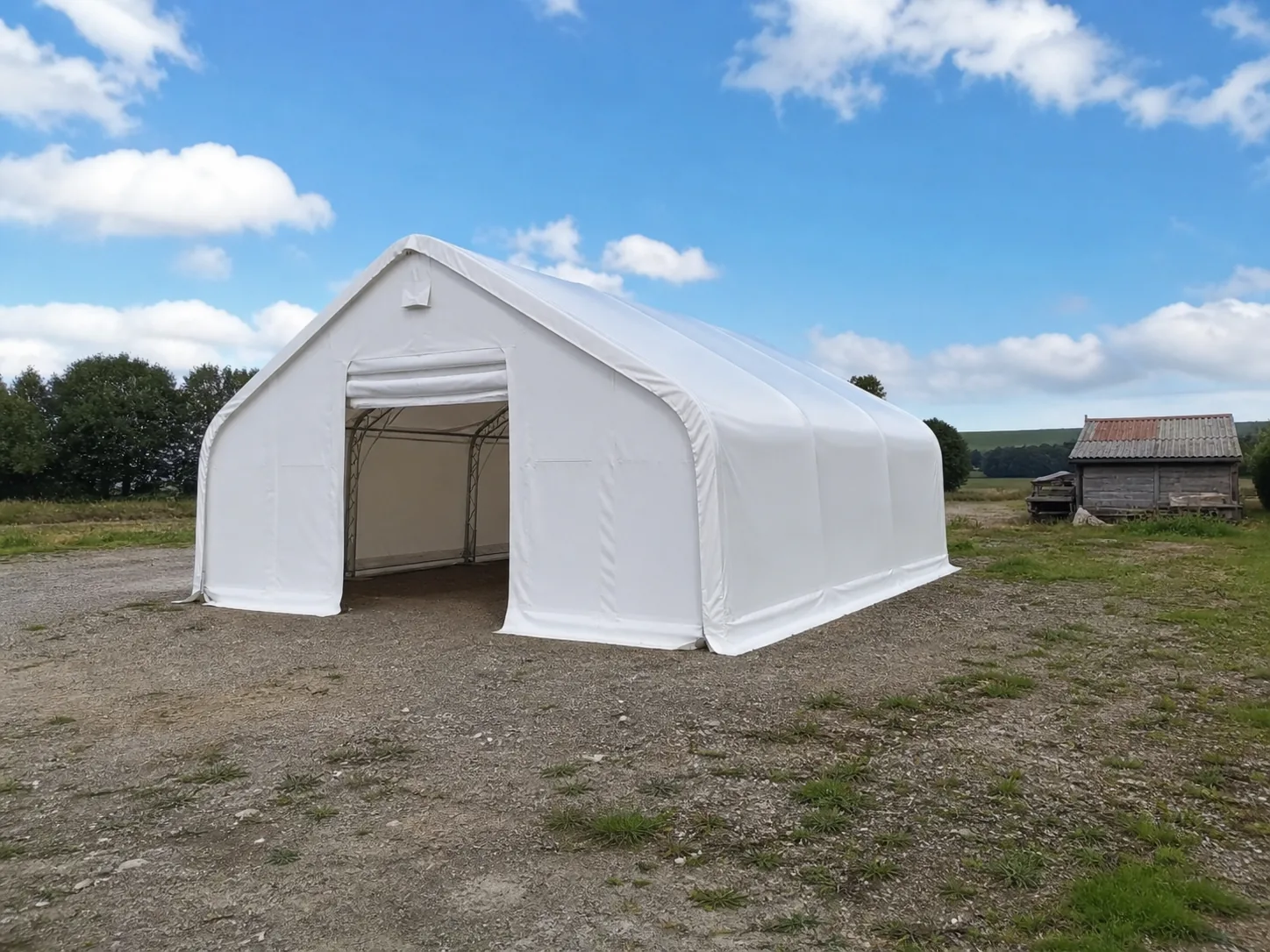 Carpa Almacén 12,20 × 15 × 6,40 m