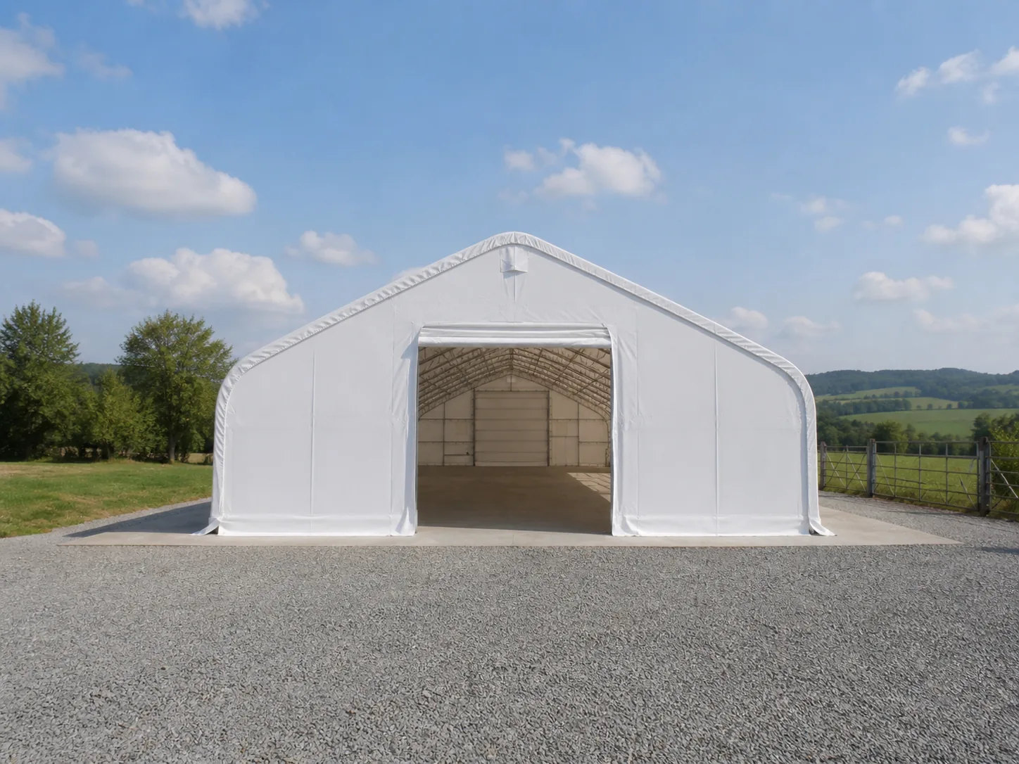 Carpa Almacén 12,20 × 24 × 6,40 m