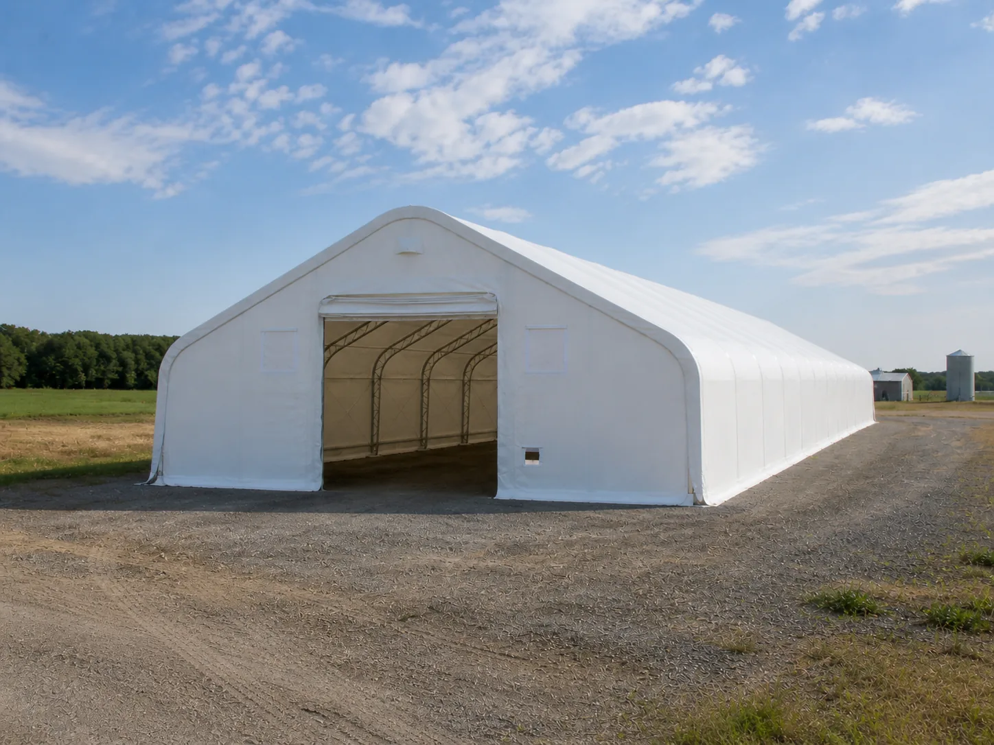 Carpa Almacén 15,35 × 40 × 7,10 m