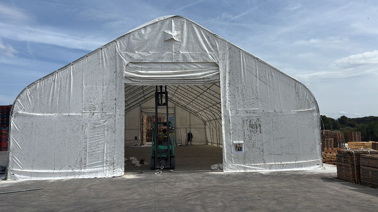 Carpa Almacén en Valls