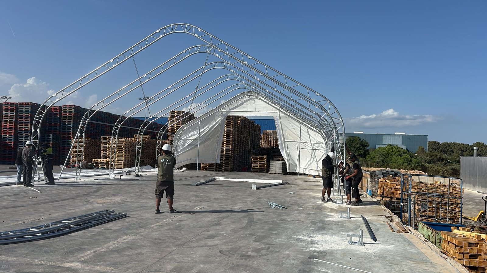 Carpa Almacén en Valls