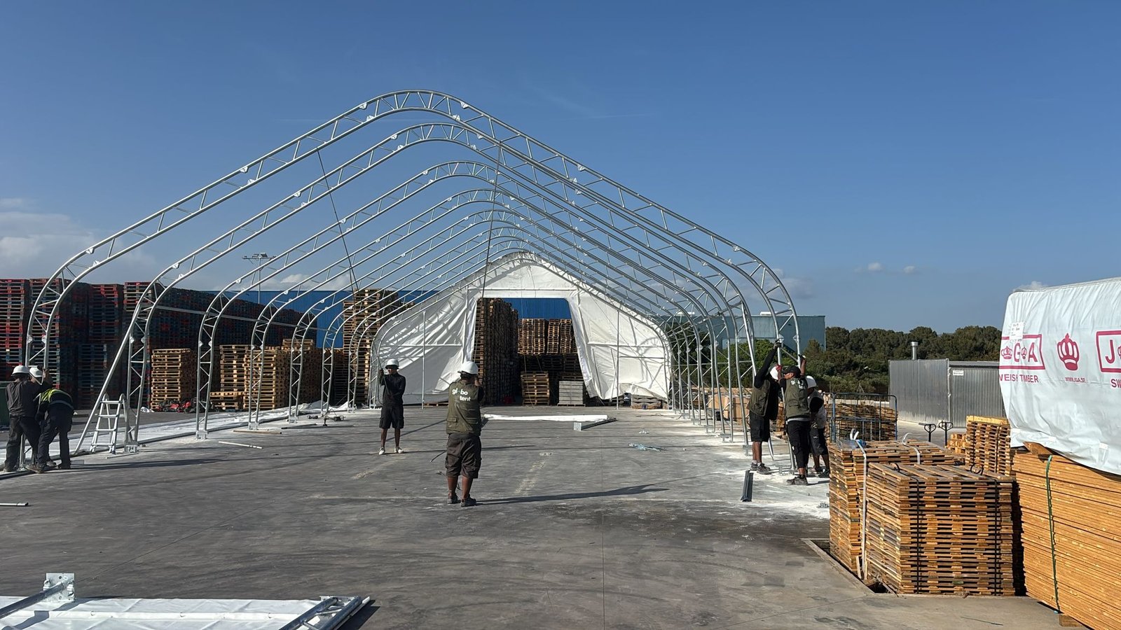Carpa Almacén en Valls