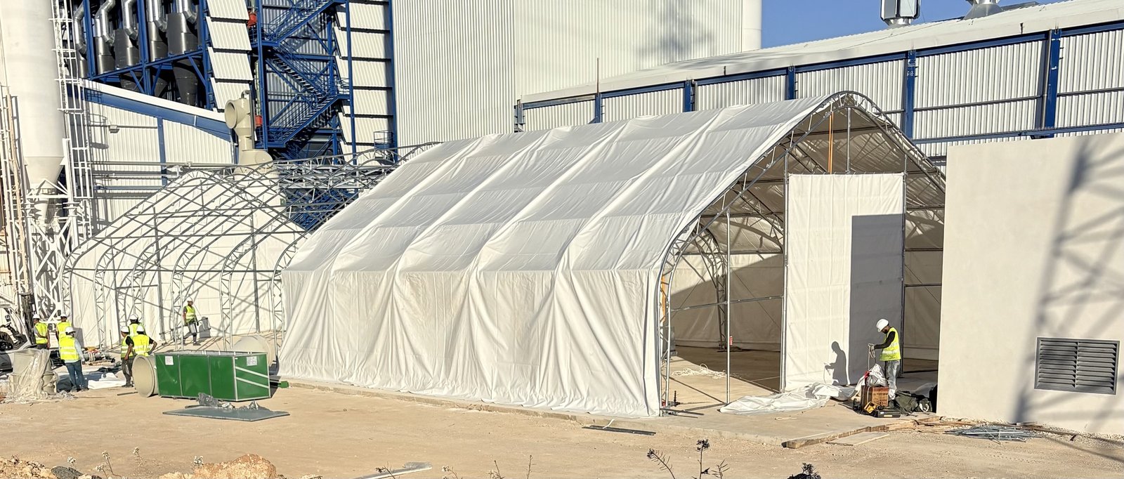 Carpa Almacén para Valls Nutrición