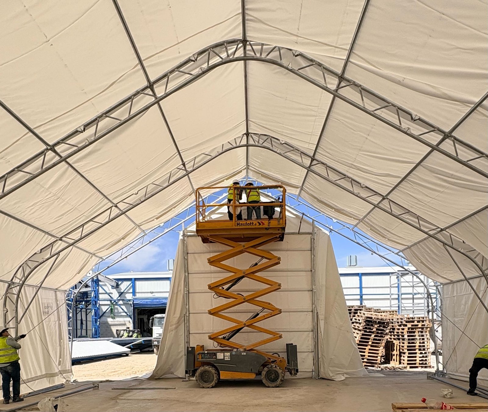 Carpa Almacén para Valls Nutrición
