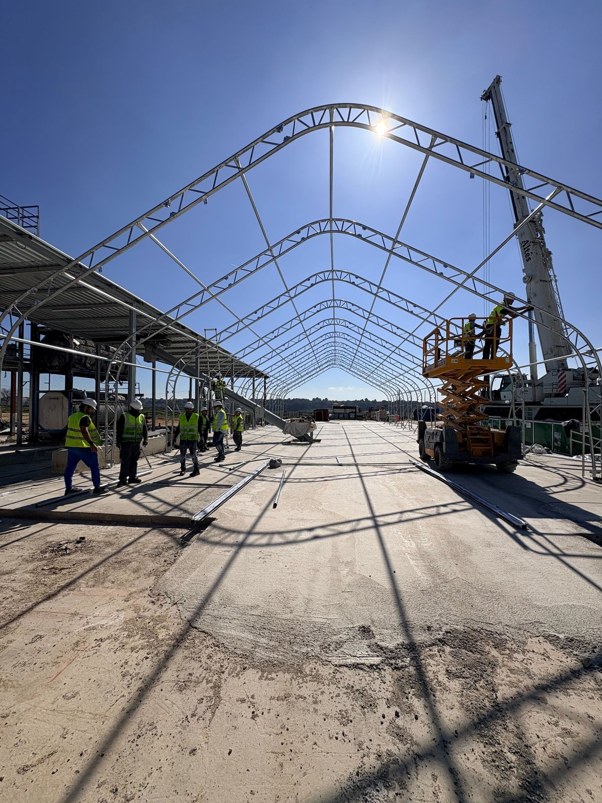 Carpa Almacén para Valls Nutrición