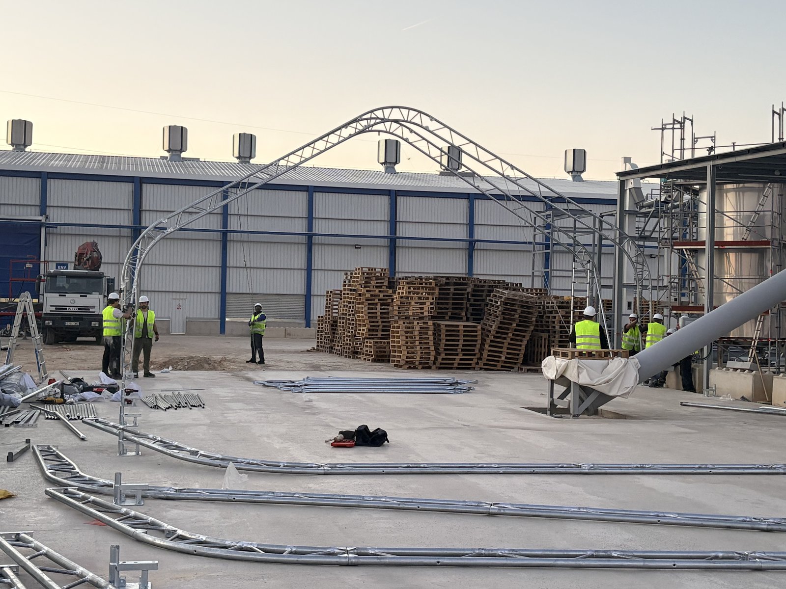 Carpa Almacén para Valls Nutrición