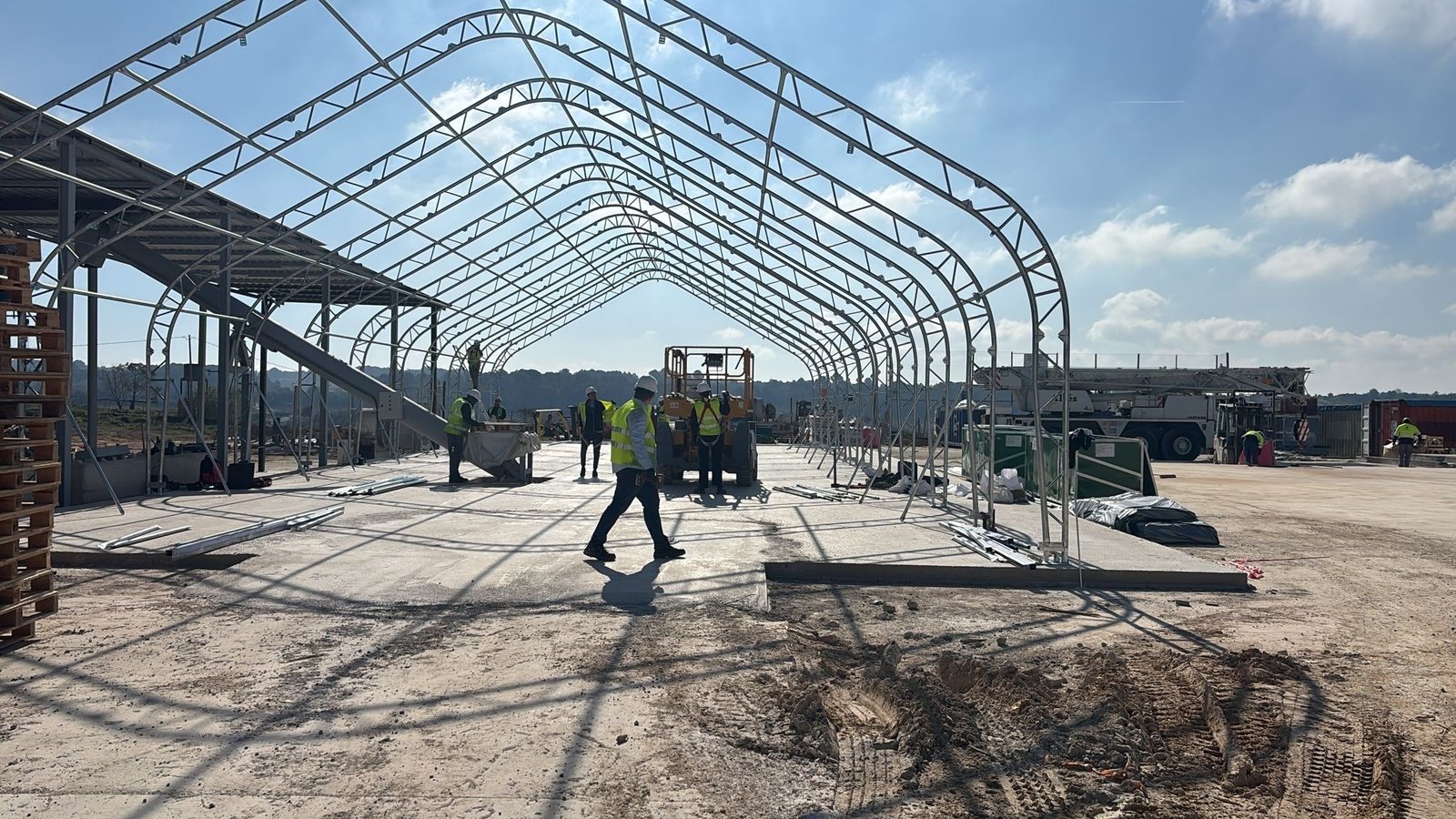 Carpa Almacén para Valls Nutrición