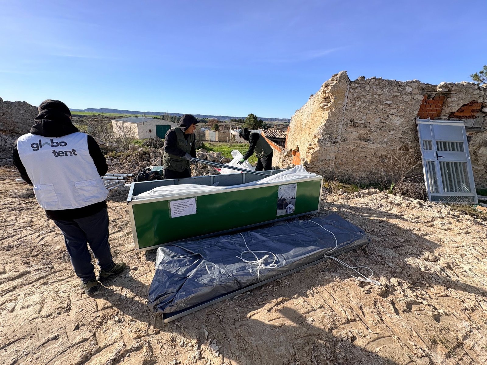 Carpa Agrícola en Villarejo del Espartal