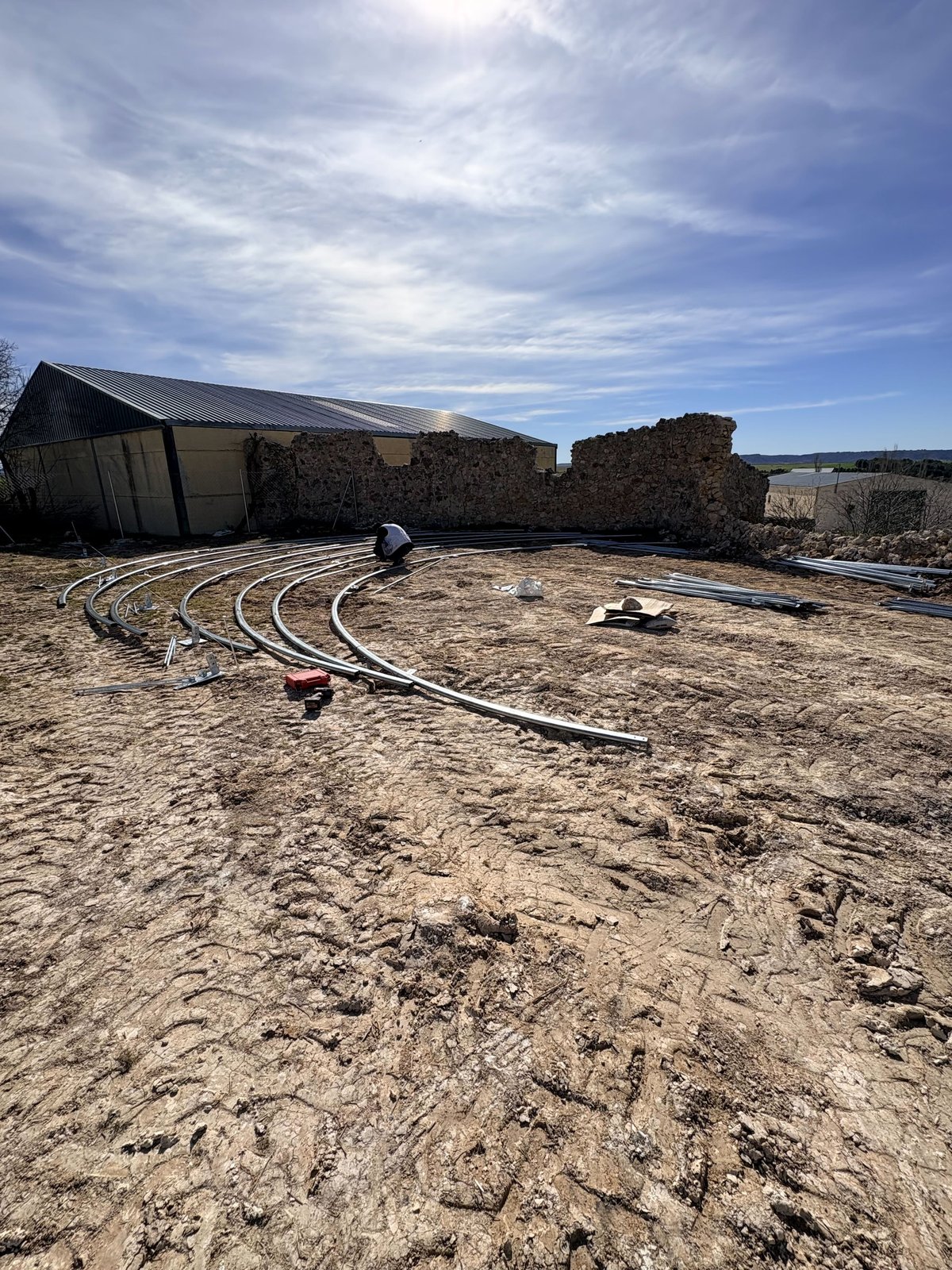 Carpa Agrícola en Villarejo del Espartal