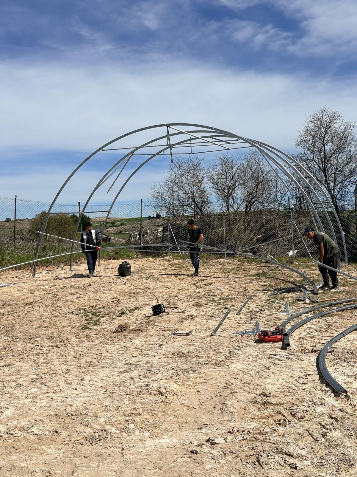 Carpa Agrícola en Villarejo del Espartal