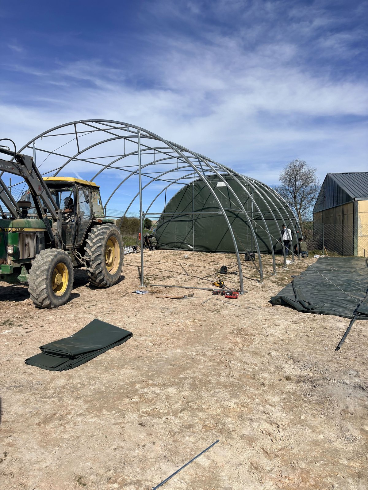 Carpa Agrícola en Villarejo del Espartal